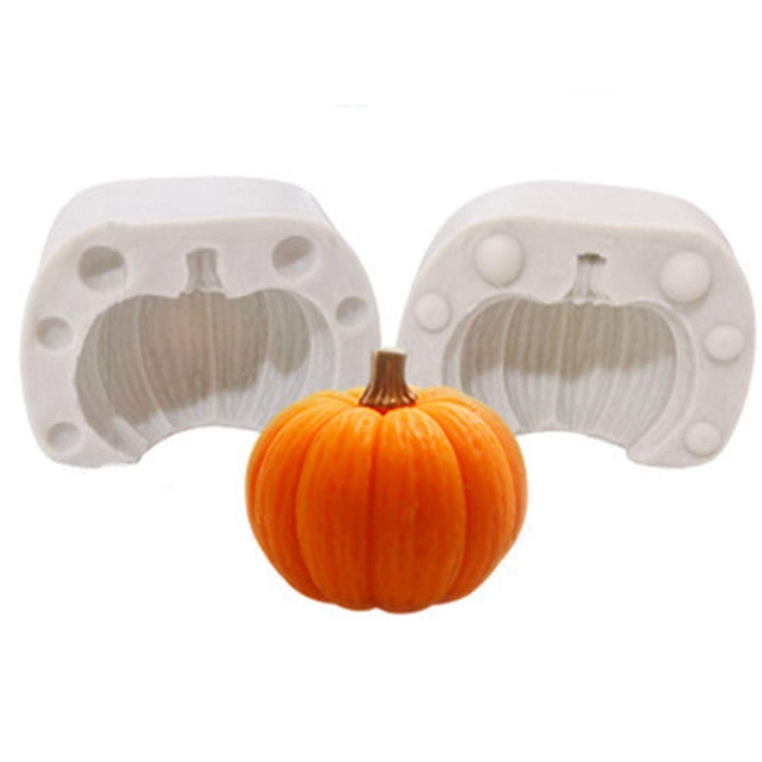 3D Pumpkin Silicone Mold 2-Pc. Set