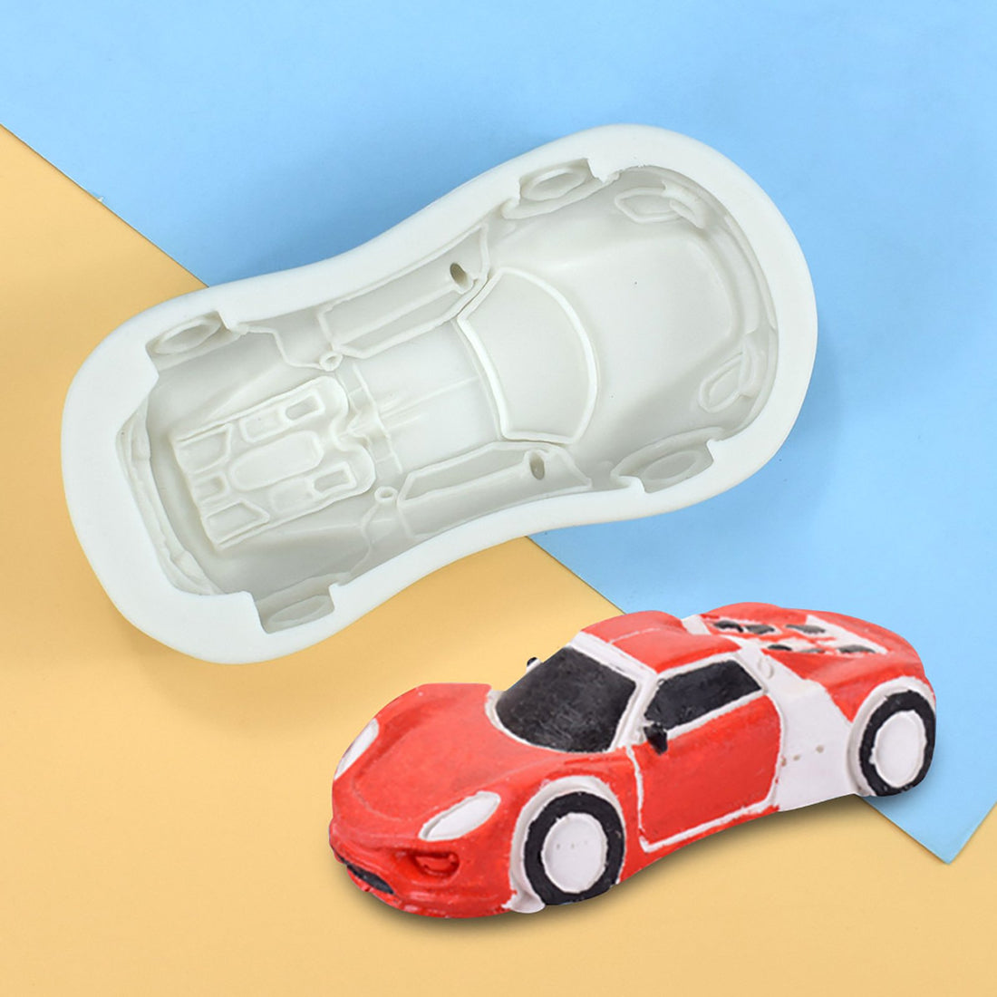 3D Sports Car - Silicone Mold