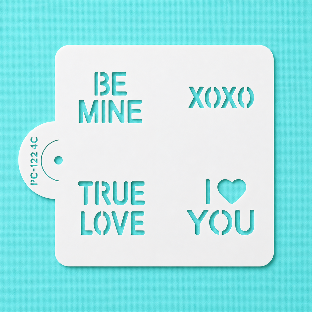 Be Mine Xoxo True Love I Love You Stencil