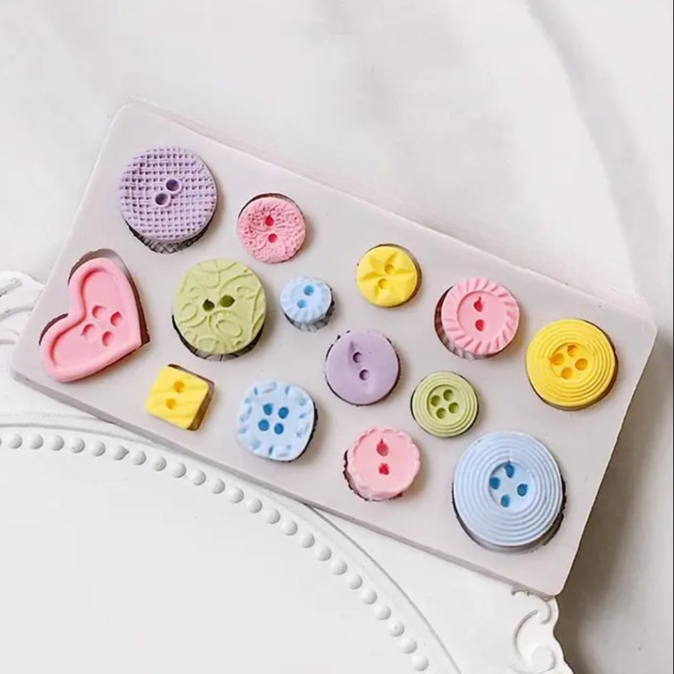 Buttons - Silicone Mold