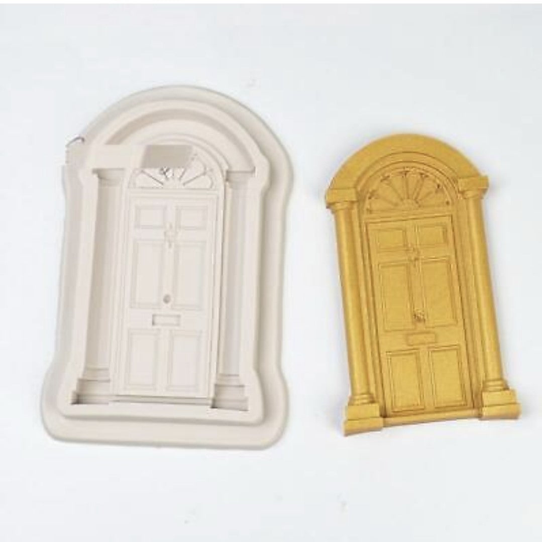 Christmas Classic Front Door House - Silicone Mold