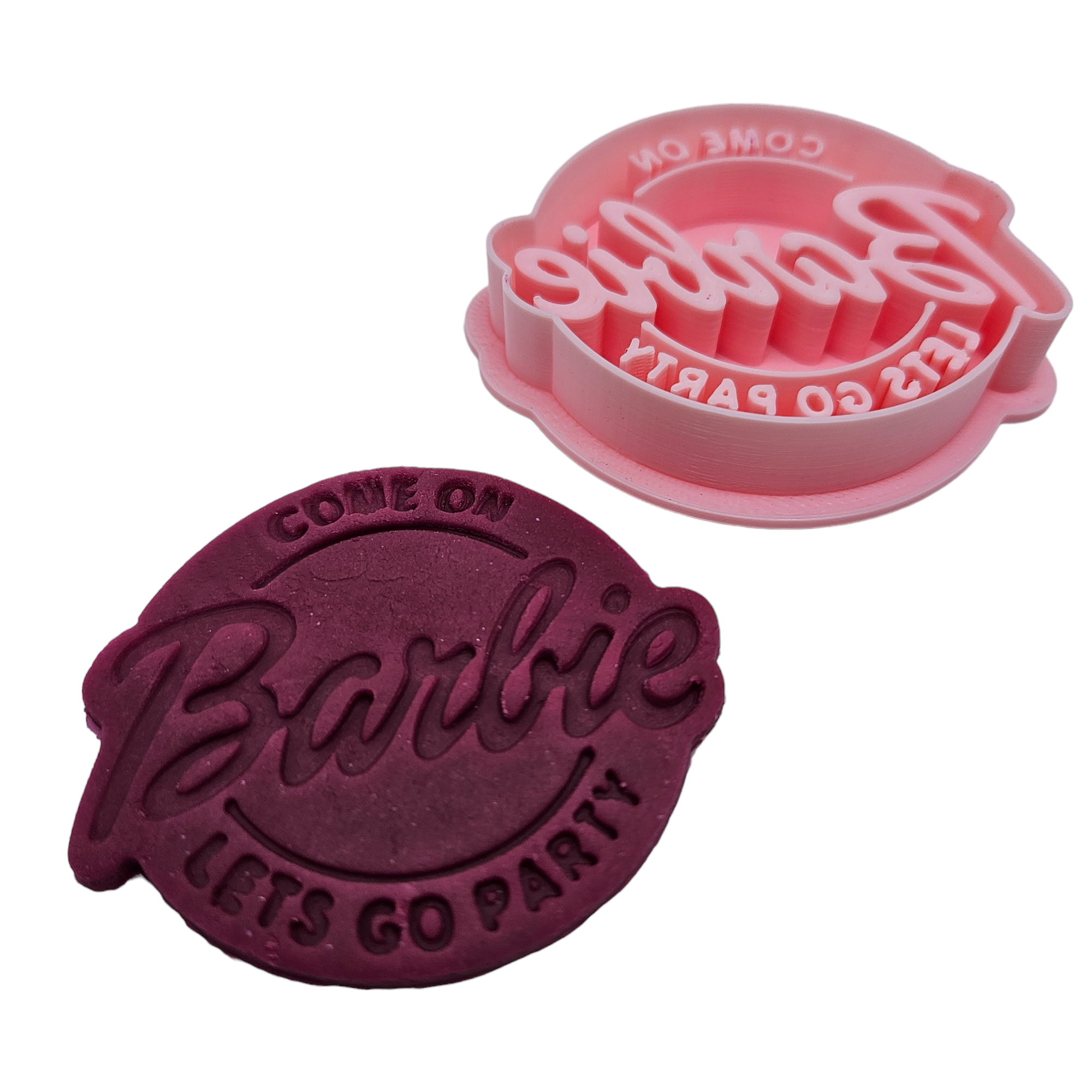 Barbie Cookie Cutter Embosser