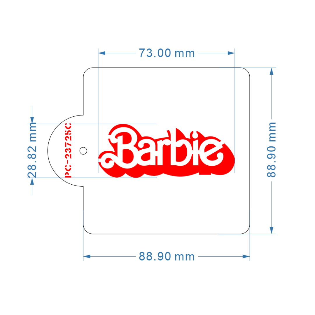 barbie box template
