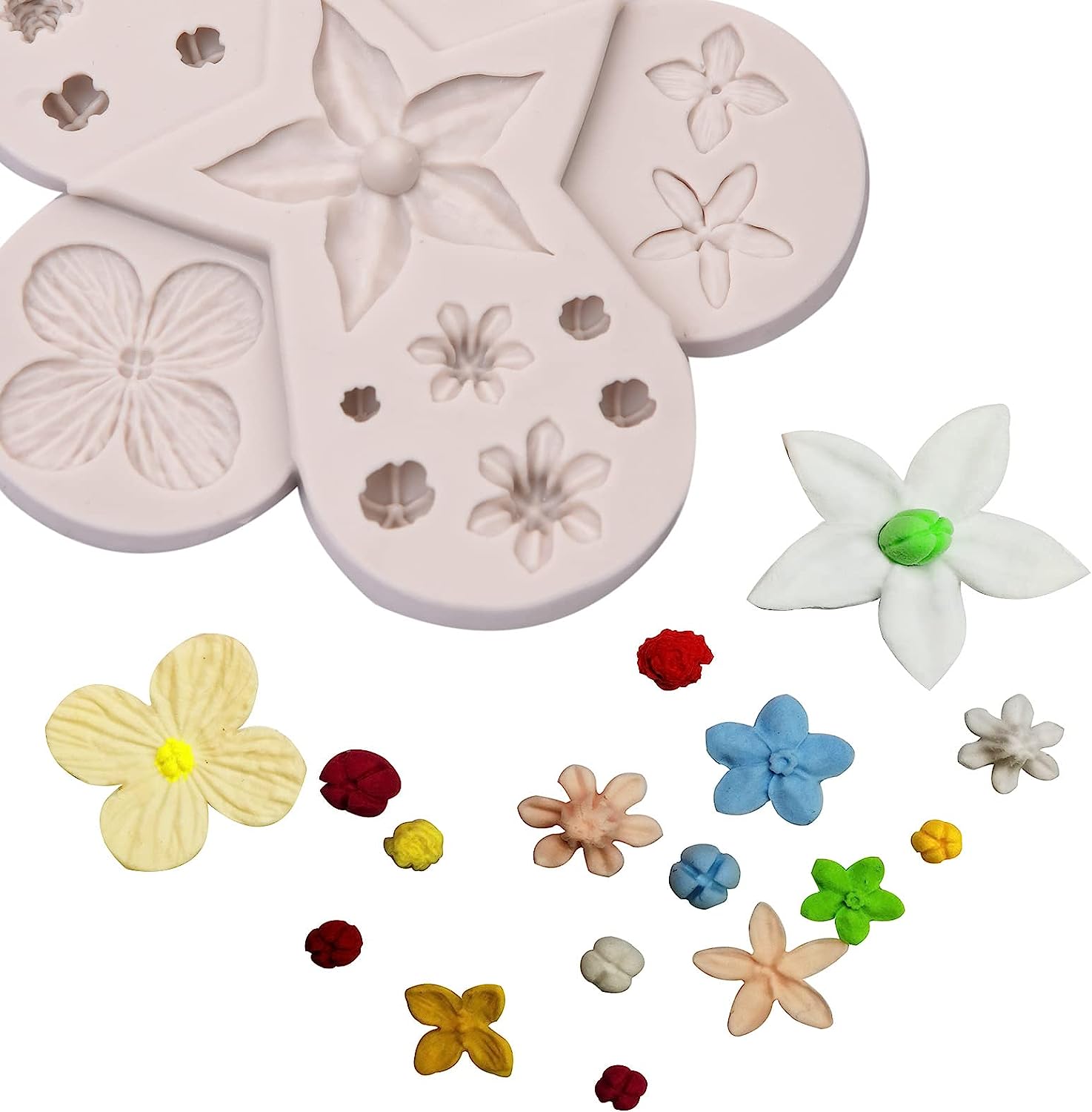 Flower Buds & Blooms - Silicone Mold
