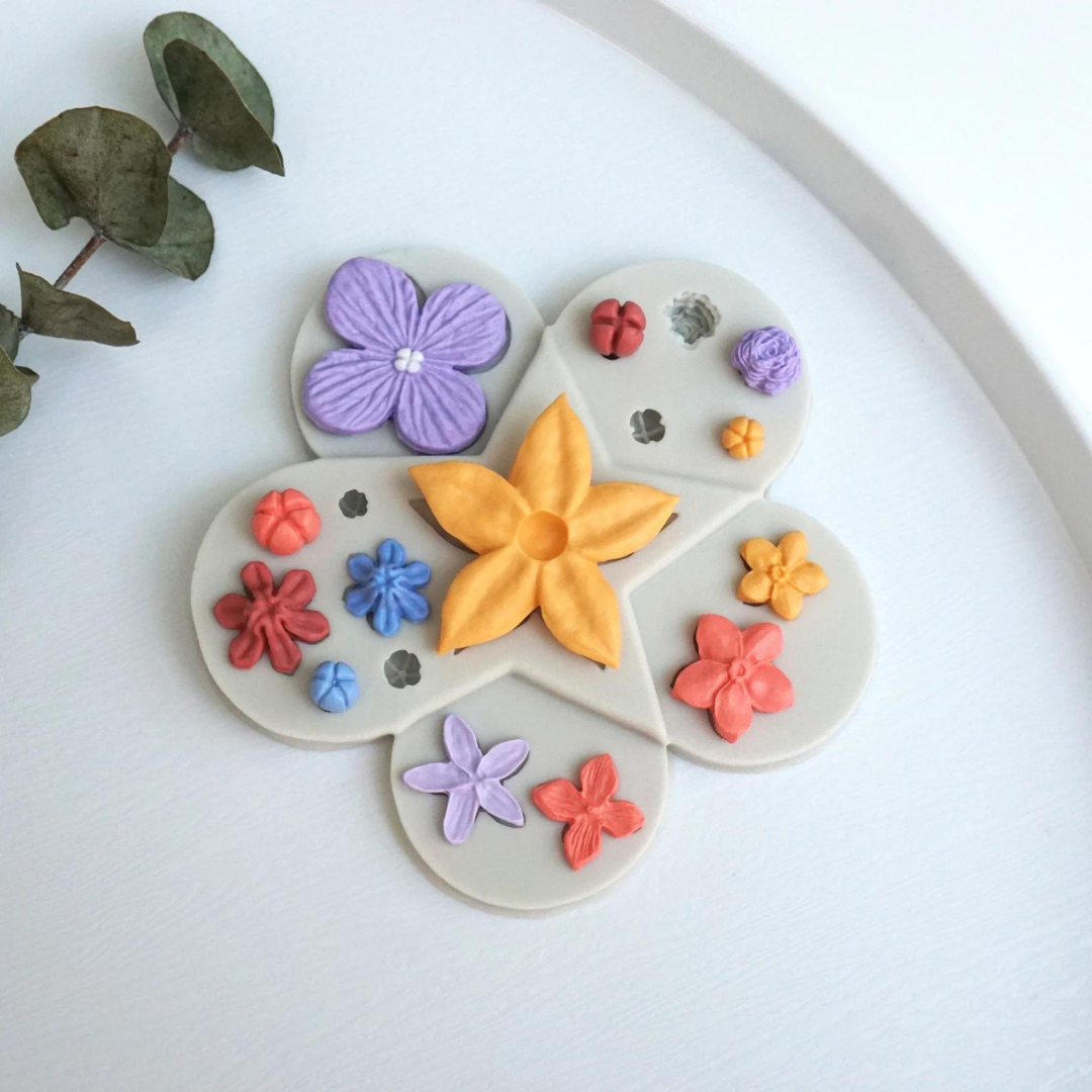 Flower Buds & Blooms - Silicone Mold