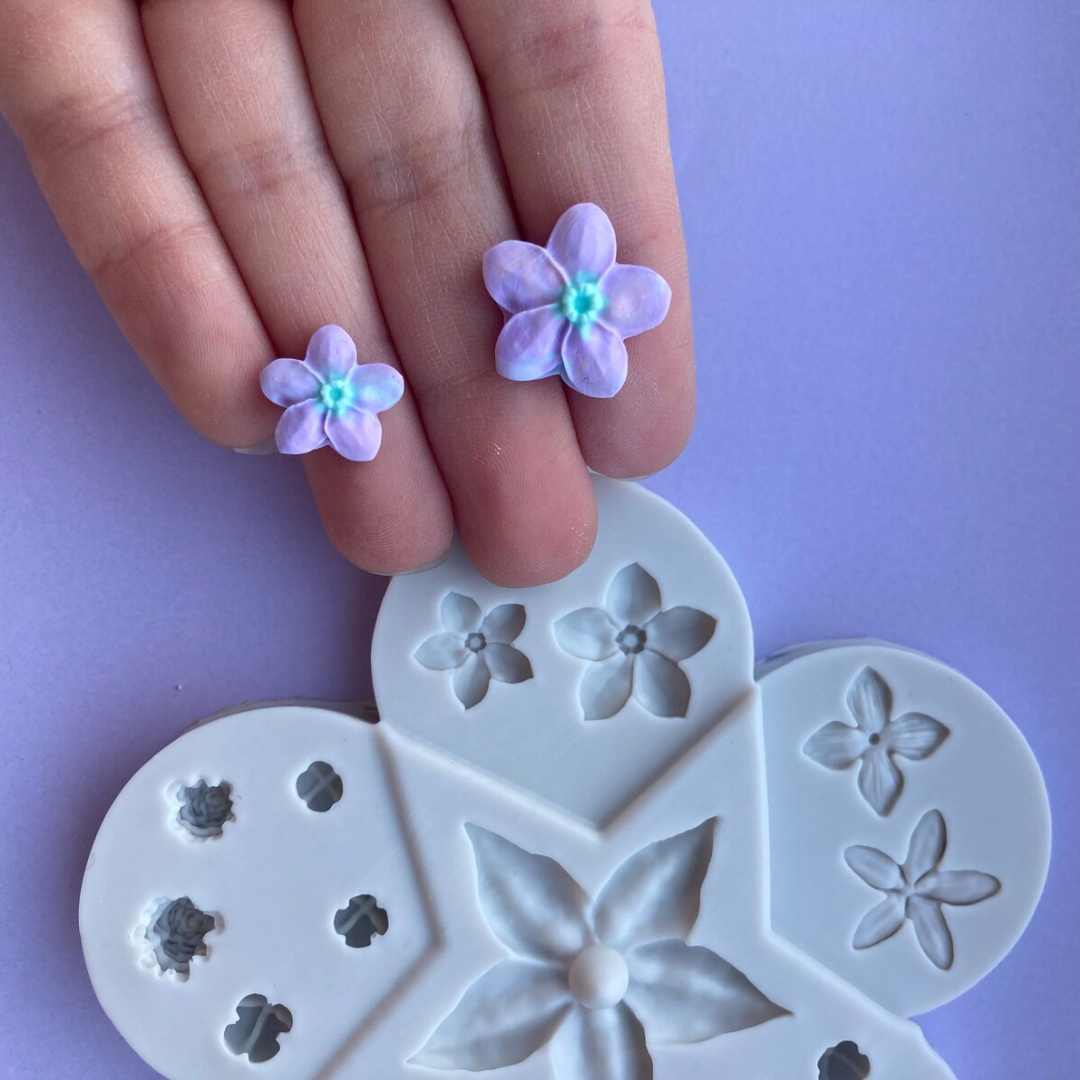 Flower Buds & Blooms - Silicone Mold