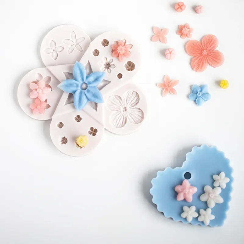 Flower Buds & Blooms - Silicone Mold