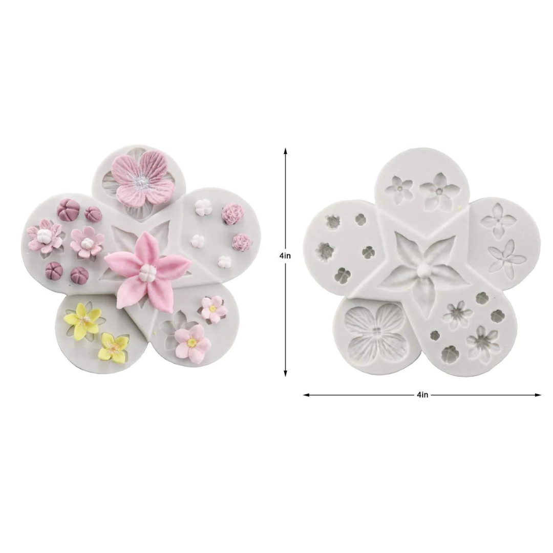 Flower Buds & Blooms - Silicone Mold