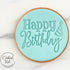 Happy Birthday Embosser Stamp