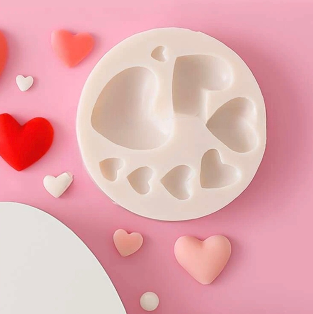 Hearts – Silicone Mold