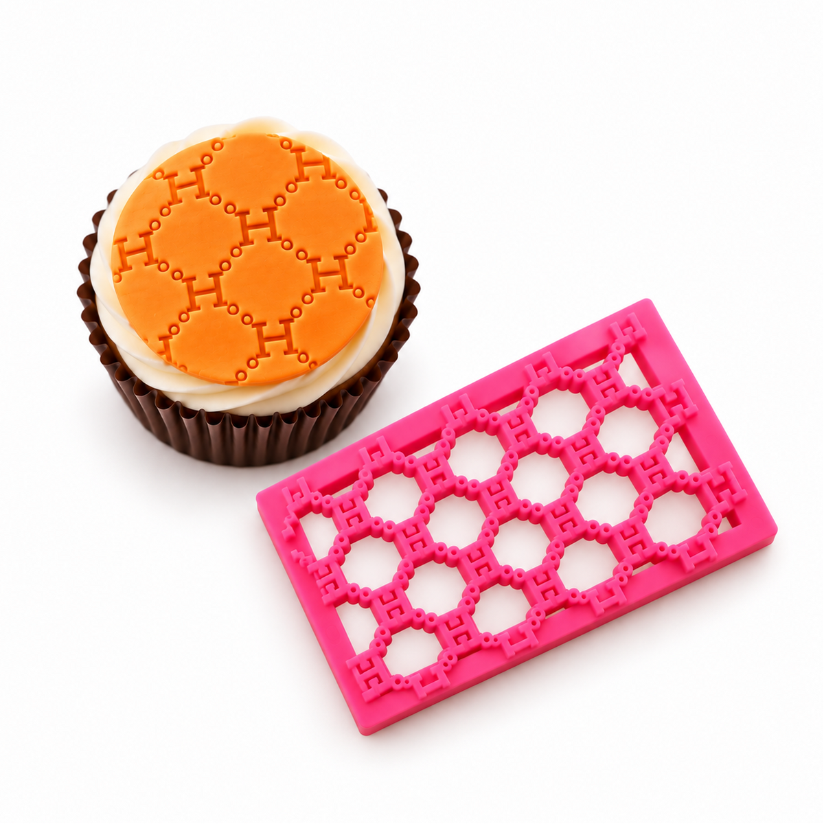 Hermes Paris Fondant Embosser Stamp Impression