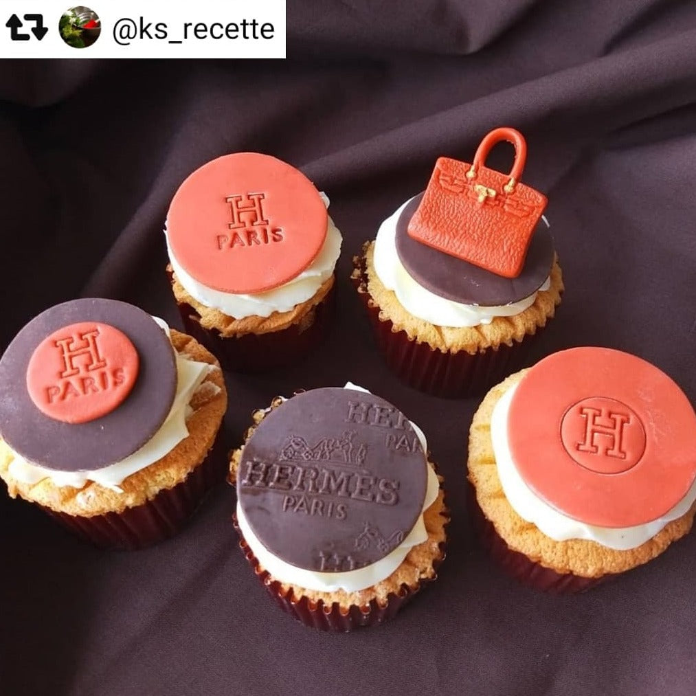 Hermes Cupcakes