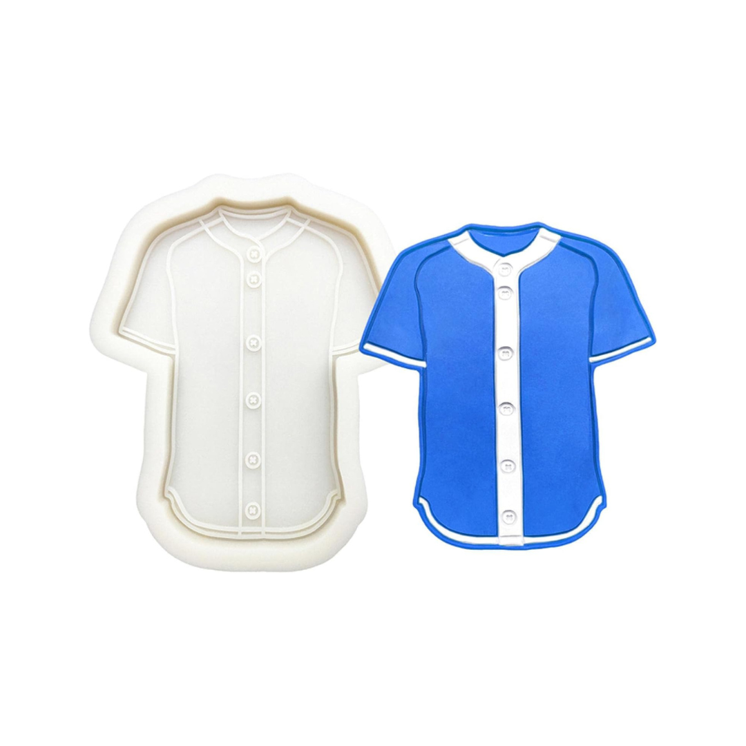 Large Baseball Jersey Shirt Silicone Mold