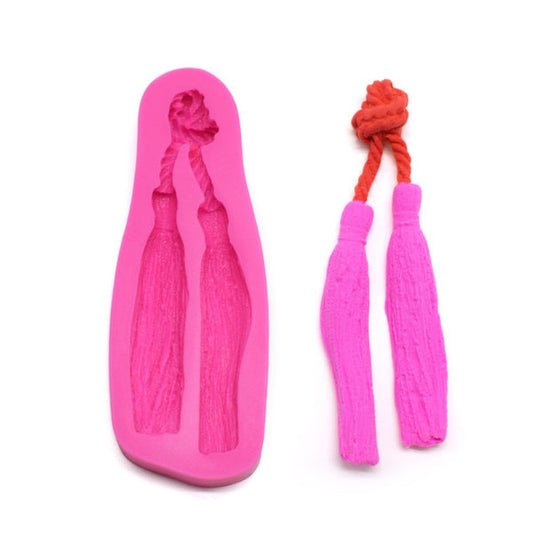 Large Tassel Drop - Silicone Mold