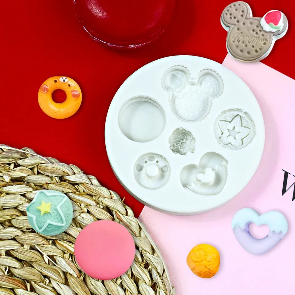 Mickey Mouse Donuts Silicone Mold