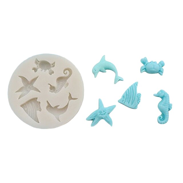 Mini Sea Animals - Silicone Mold