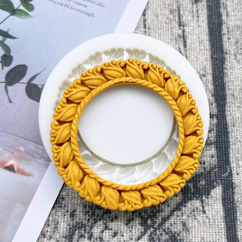 Round Picture Frame - Silicone Mold