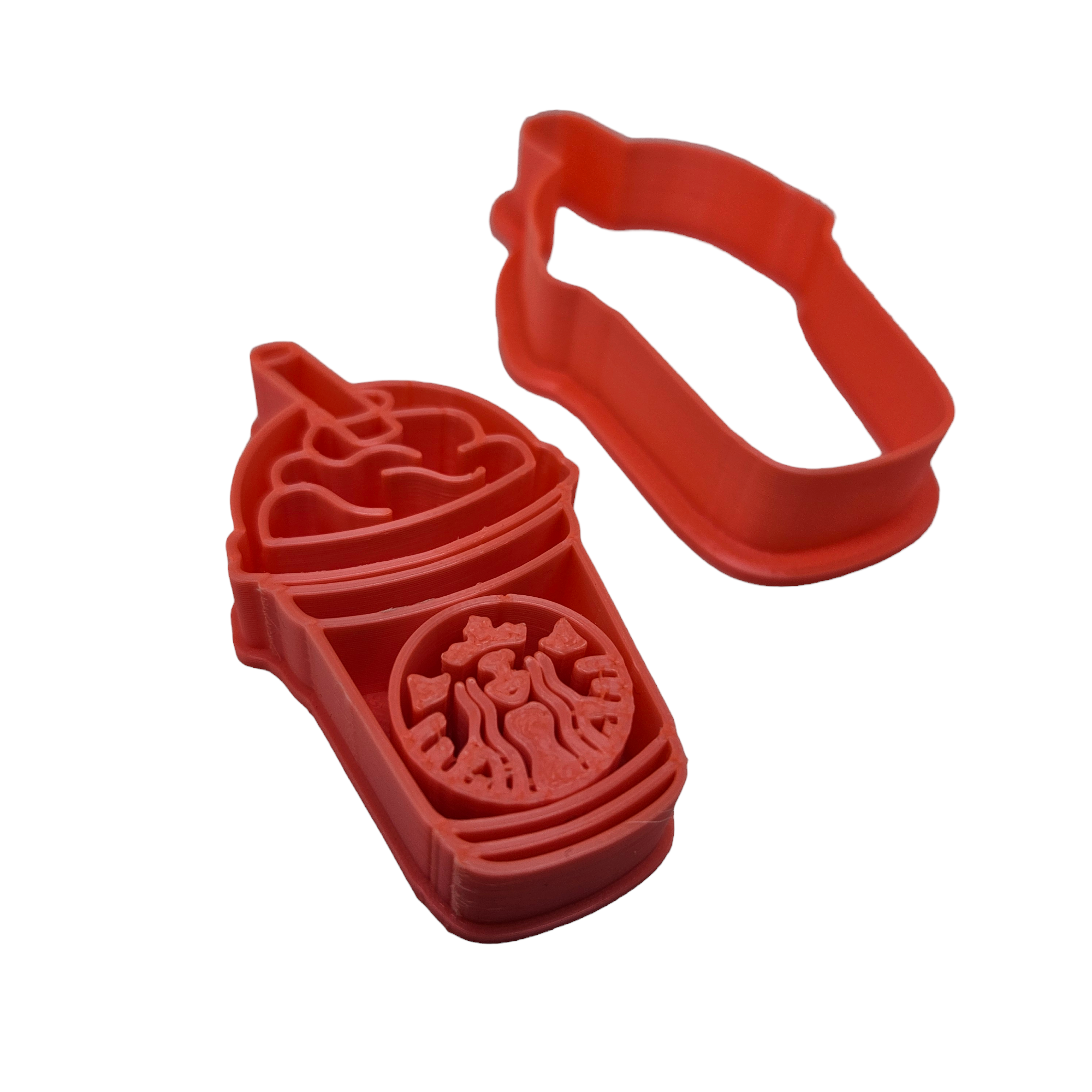 Starbucks Frappuccino Coffee Cup - Cookie Cutter Stamp