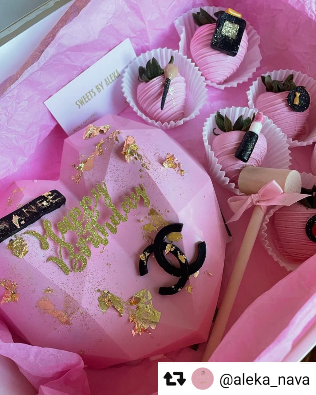 Makeup Heart Chocolate