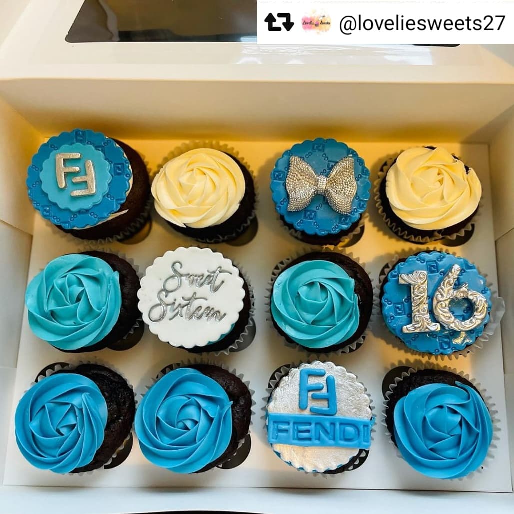 Fendi Cupcakes