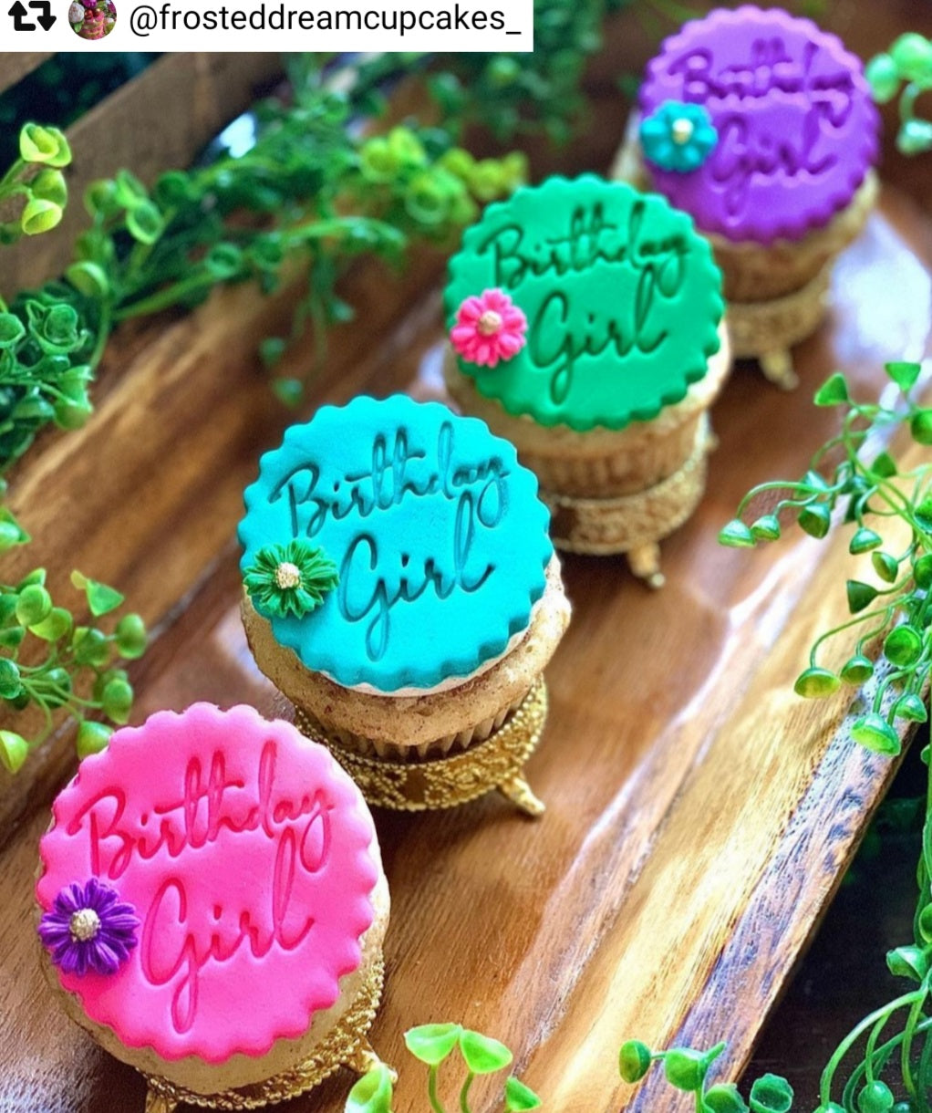 Birthday Girl Cupcakes