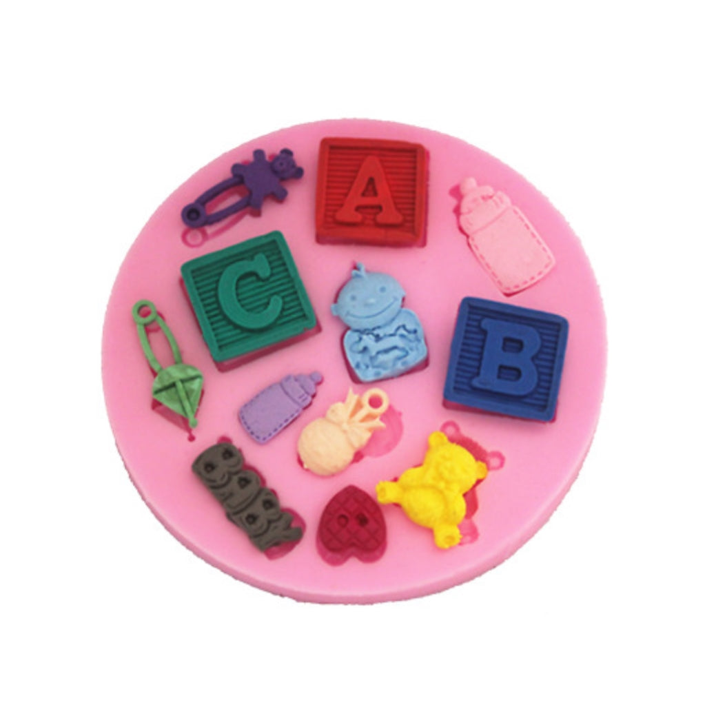 Baby Shower Silicone Mold