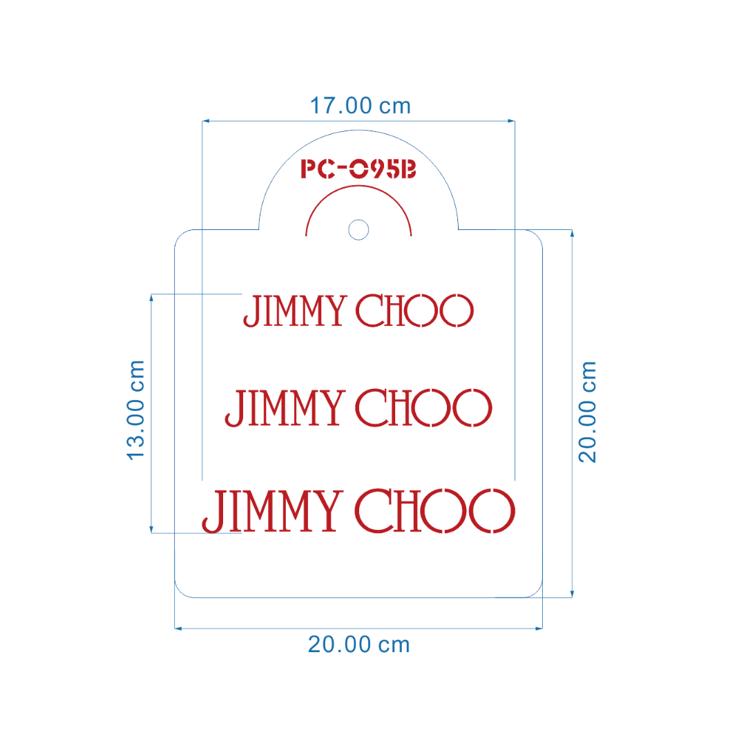 Jimmy Choo Stencil