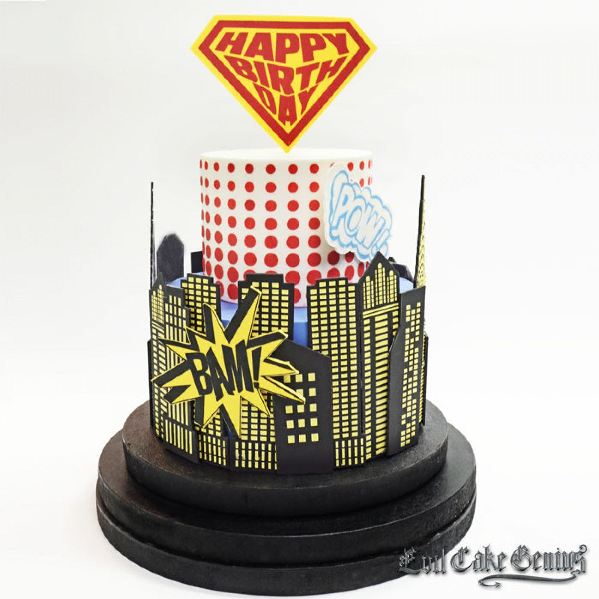 City Skyline Cake