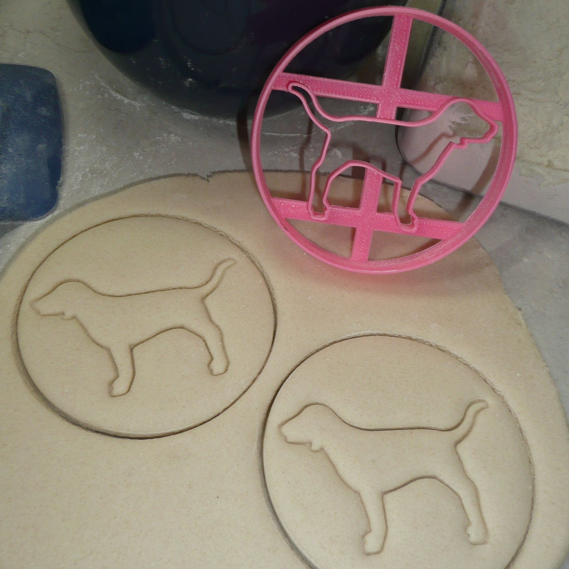 Dog Pink Cookie Cutter