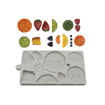 Tropical Fruits Silicone Mold