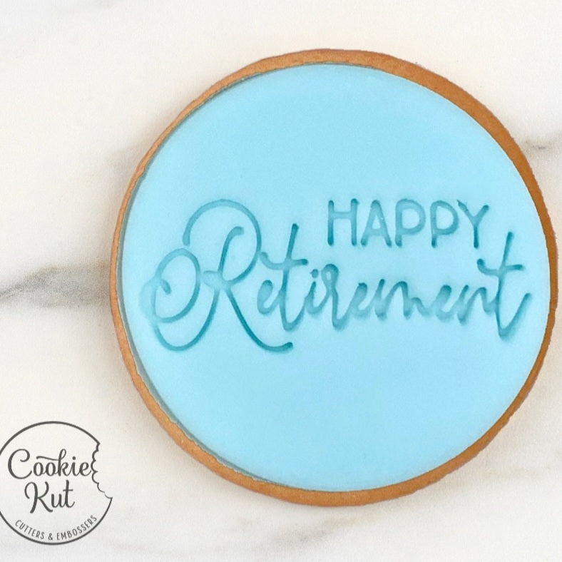 Happy Retirement Cookies