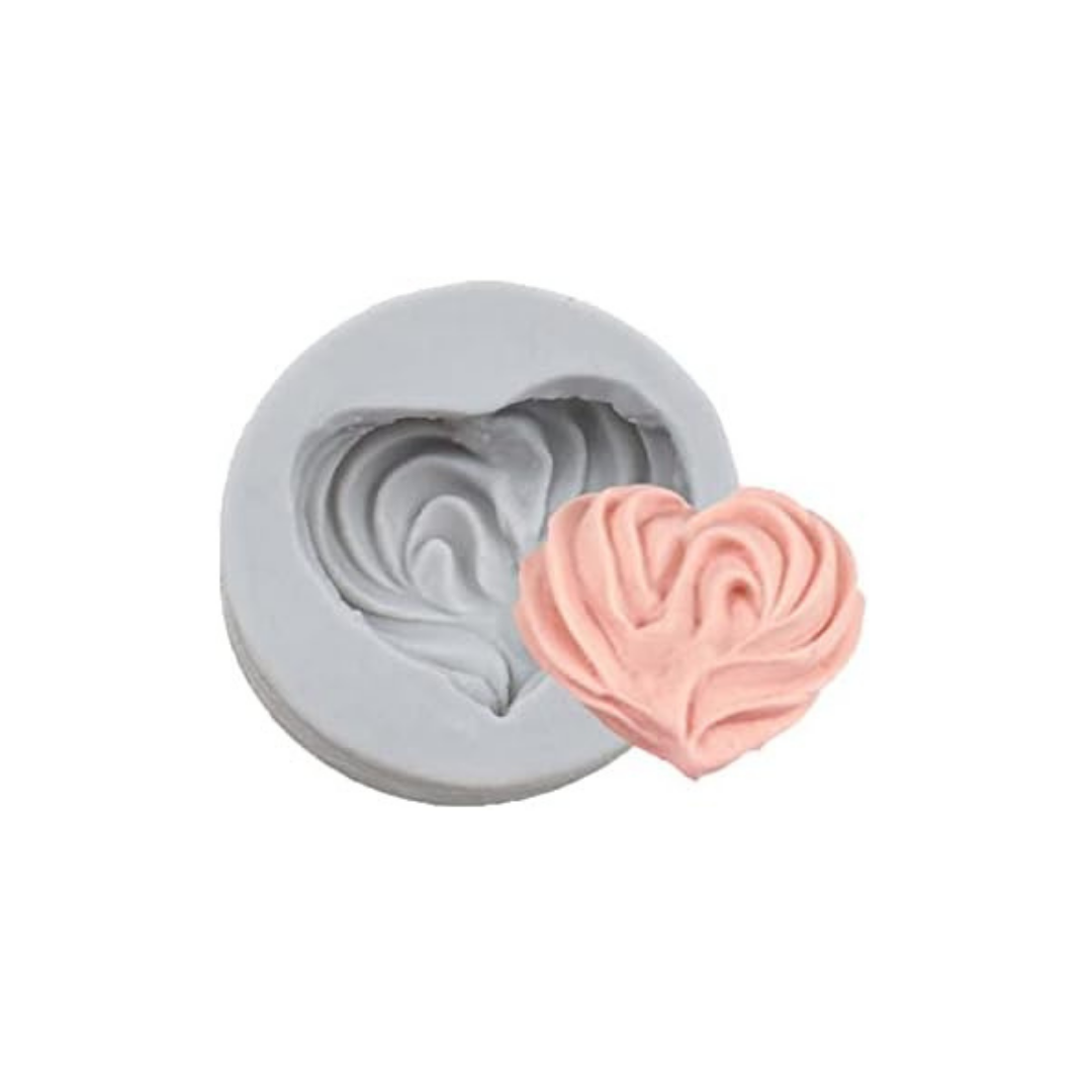 Heart Meringue Concha Silicone Mold