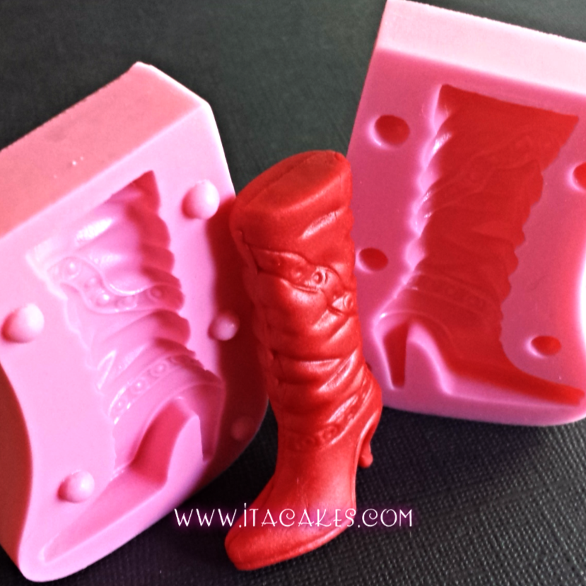 3D High Heel Boots - Silicone Mold