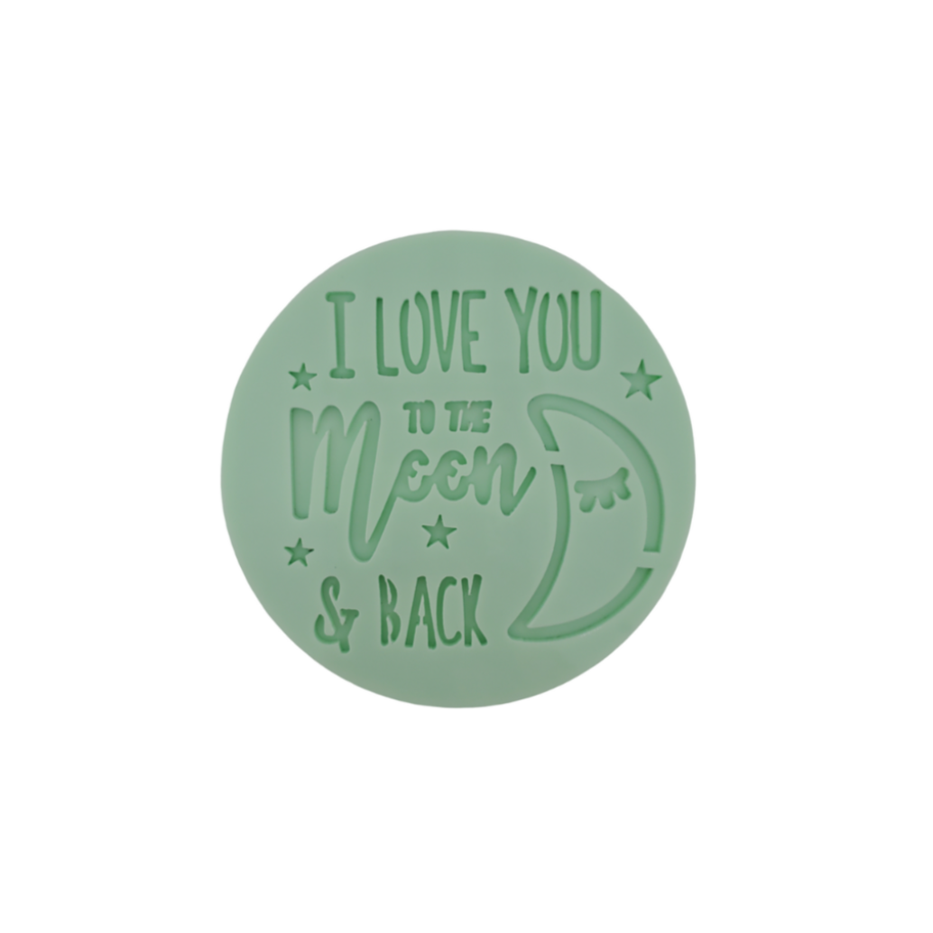 I Love You To The Moon &amp; Back Debosser Stamp