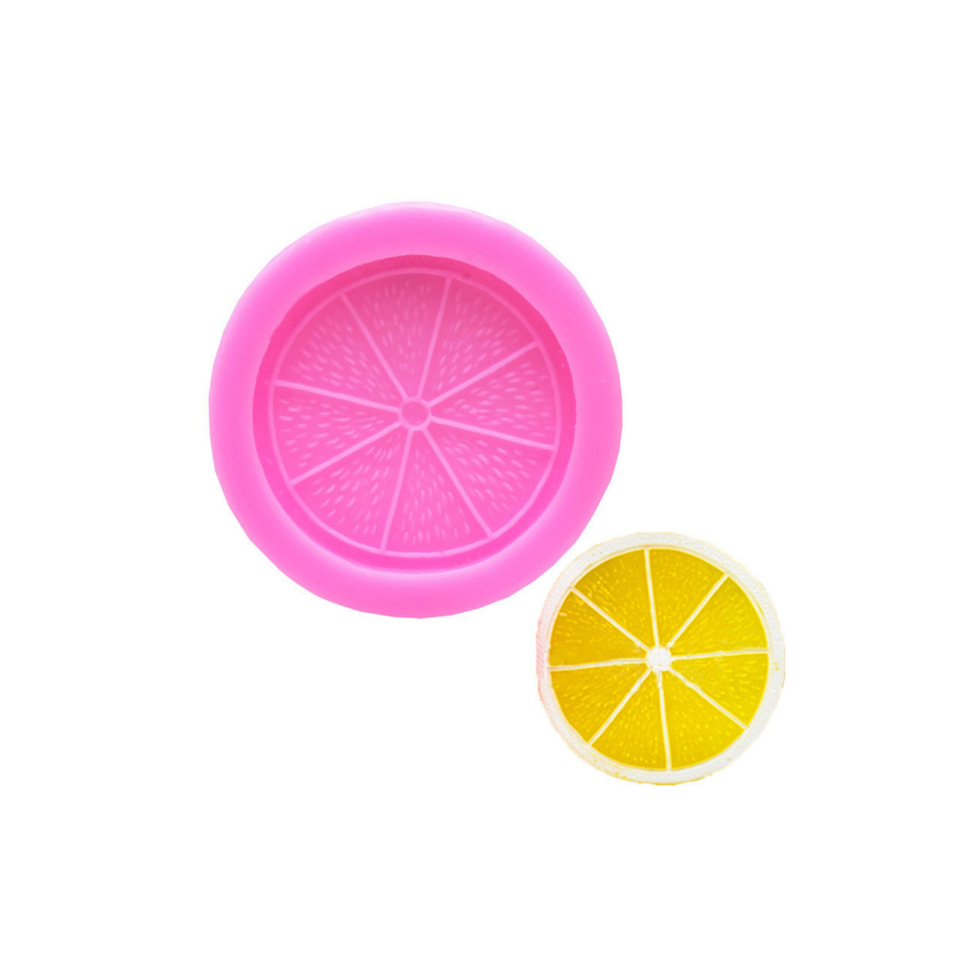 Lemon Orange Slice - Silicone Mold