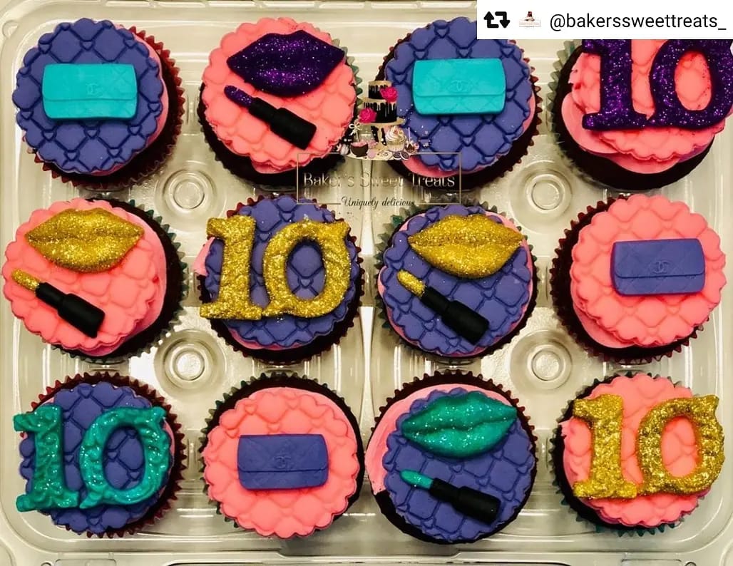 Makeup Essentials Cupcakes