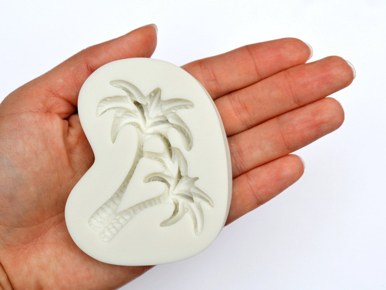 Palm tree silicone mold