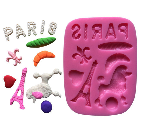 Paris Silicone Mold