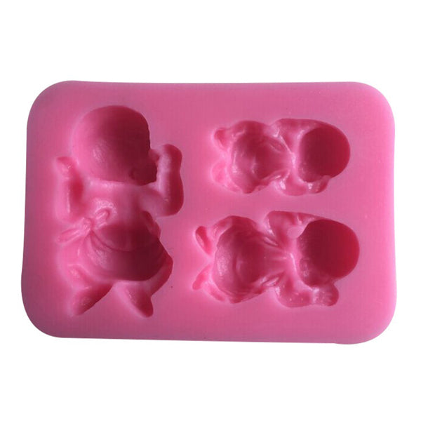 sleeping-baby-3-cavities-silicone-mold