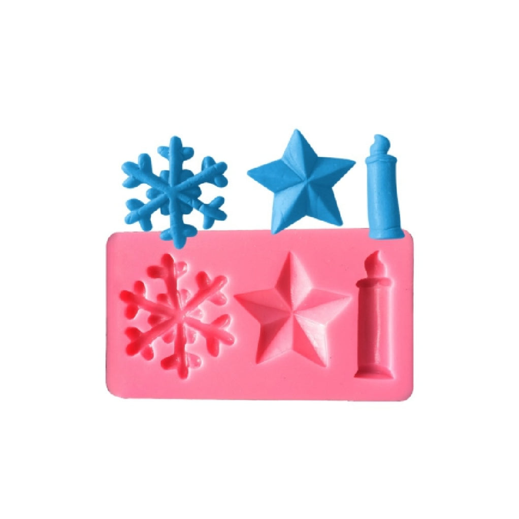 Star Snowflake Silicone Mold For Resin Crafts