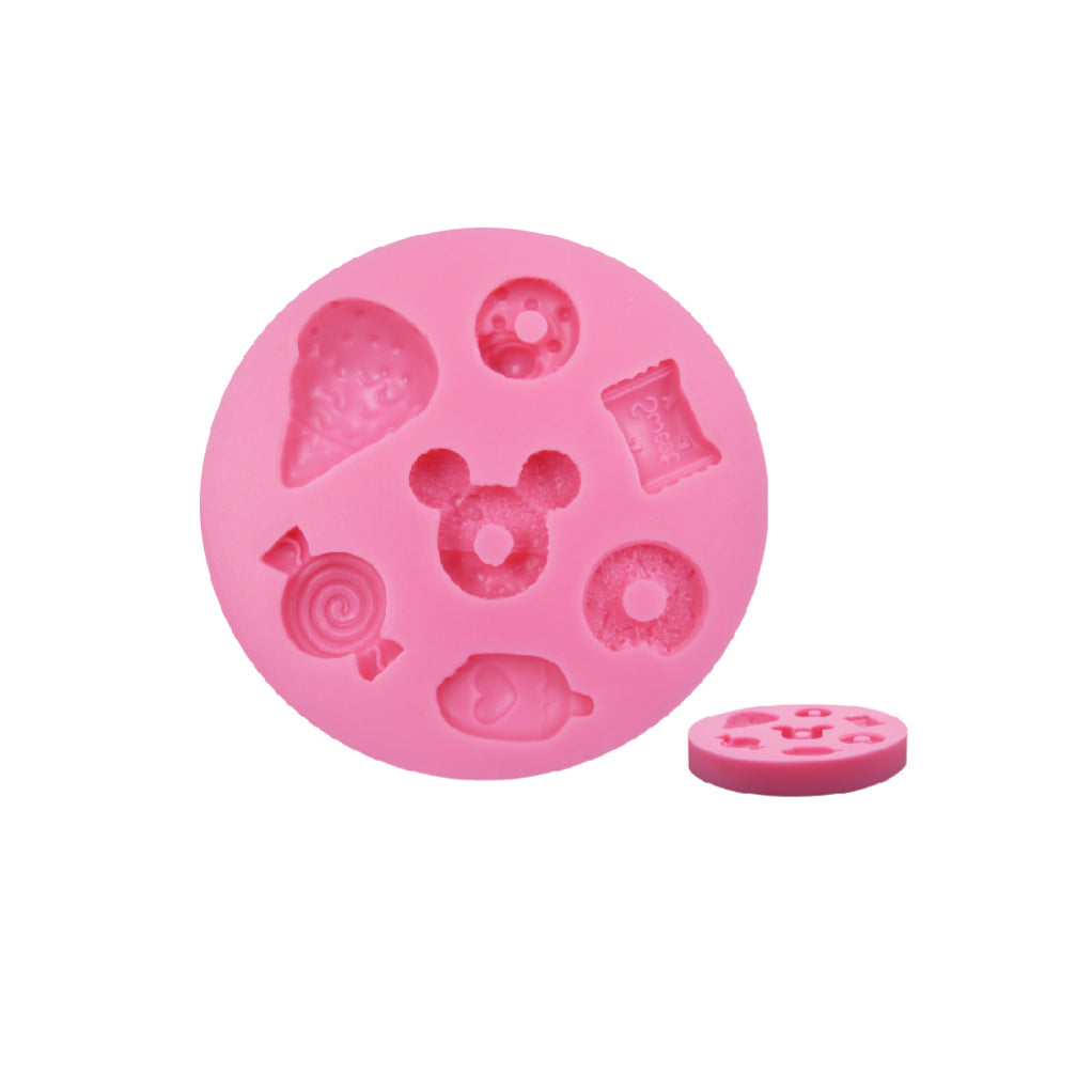 Mickey Mouse Sweets Variety - Silicone Mold