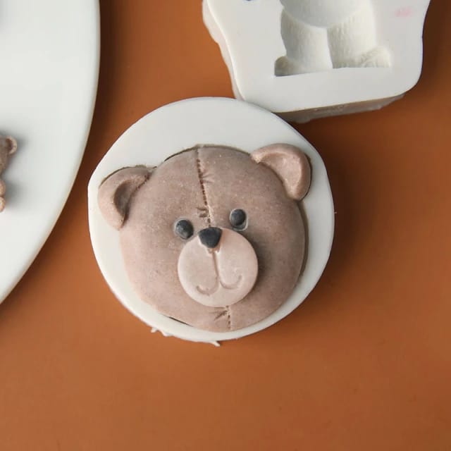 Teddy Bear Face - Silicone Mold