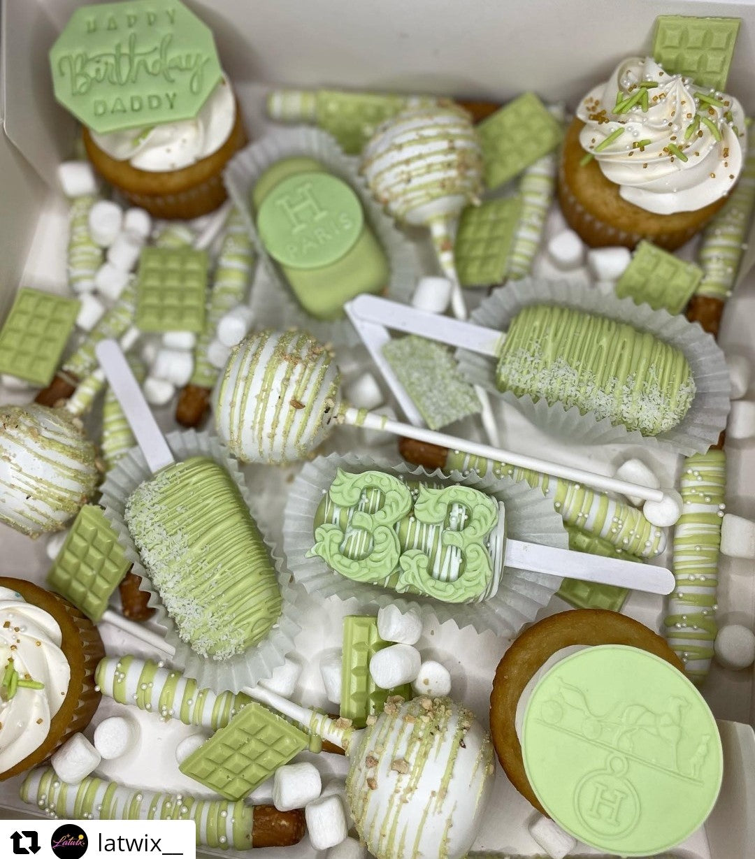 Hermes Inspired Treats