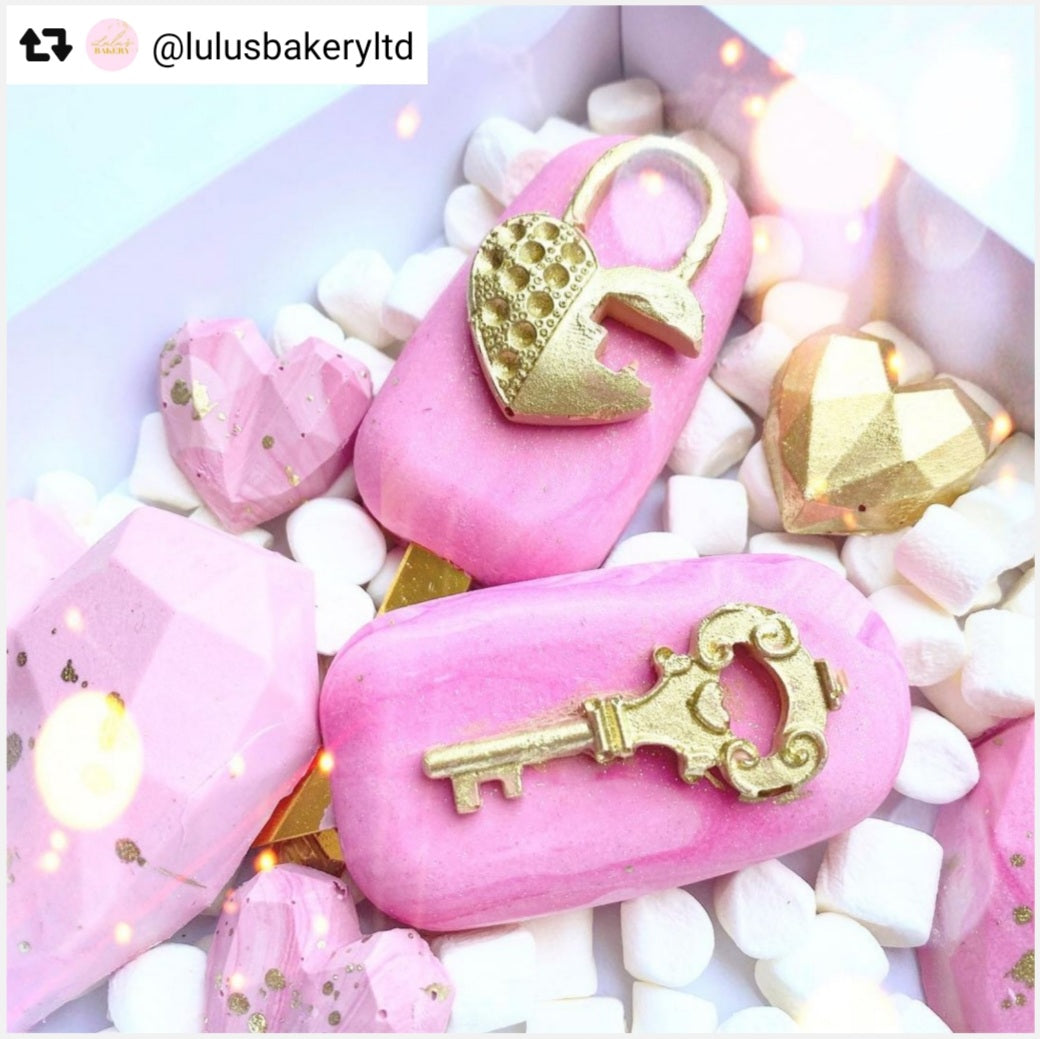 Heart Lock Vintage Key Treats