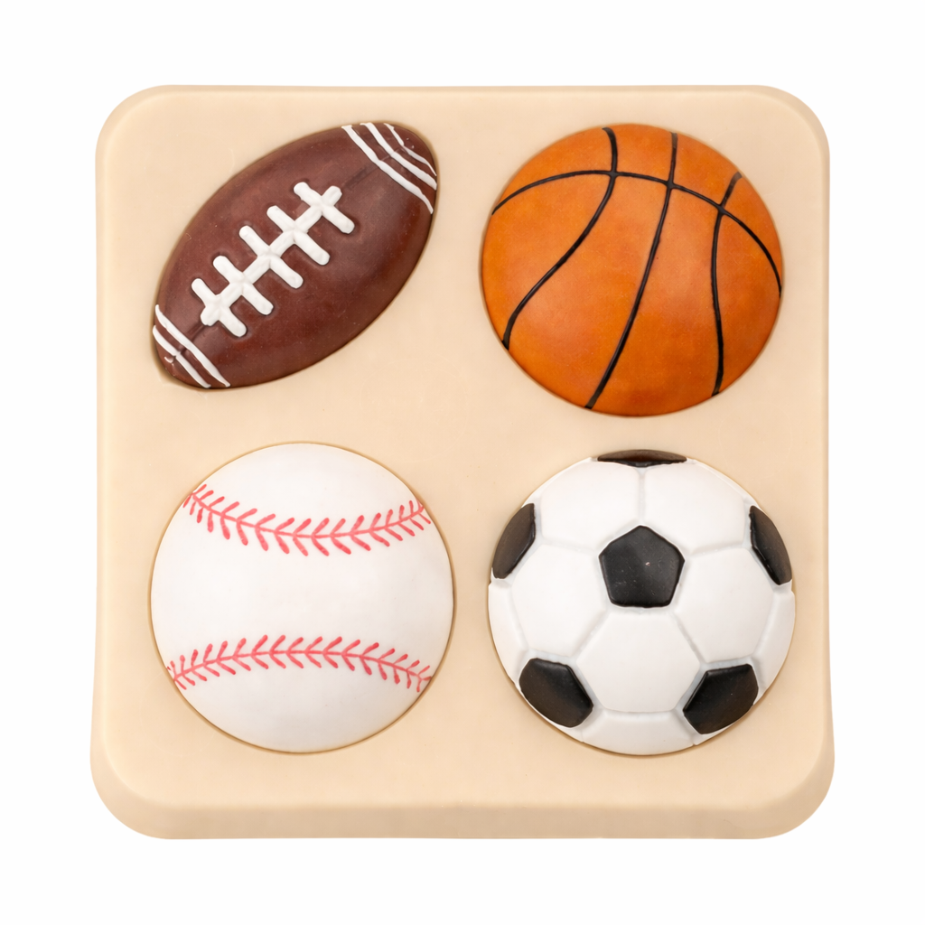 Soccer, Football, Baseball &amp; Basketball Balls - Silicone Mold