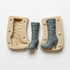 3D High Heel Boots - Silicone Mold 2-Pc. Set
