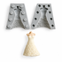 3D Dress Mannequin - Silicone Mold 2-Pc. Set
