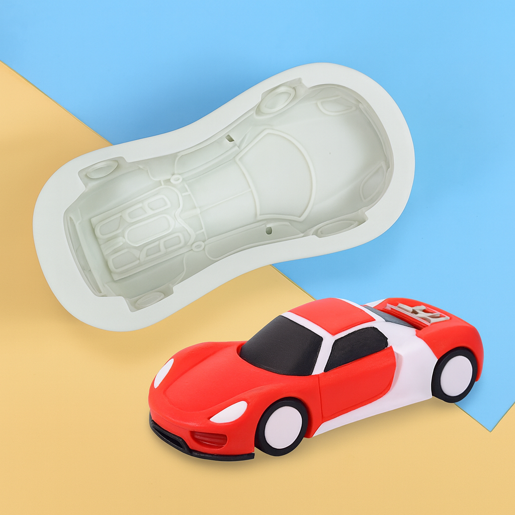 3D Sports Car - Silicone Mold