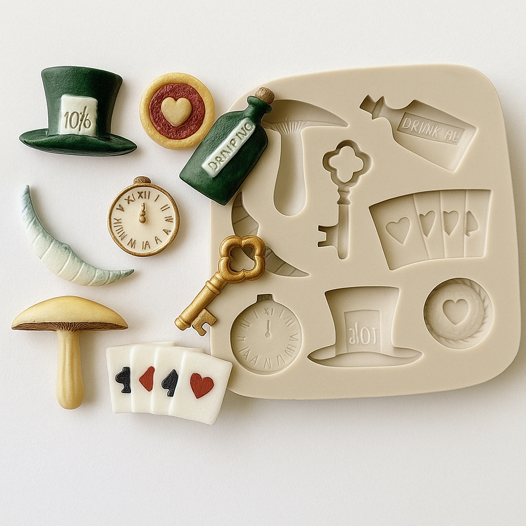 Alice In Wonderland - Silicone Mold