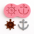 Anchor & Ship Wheel - Silicone Mold